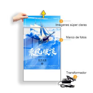 caja de luz ultrafina, 60x90cm,40x60cm (sin fotos)