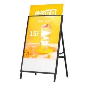 vallas publicitarias con cajas de luz, 60x90cm