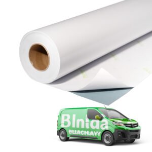 vinil adhesivo con respaldo gris